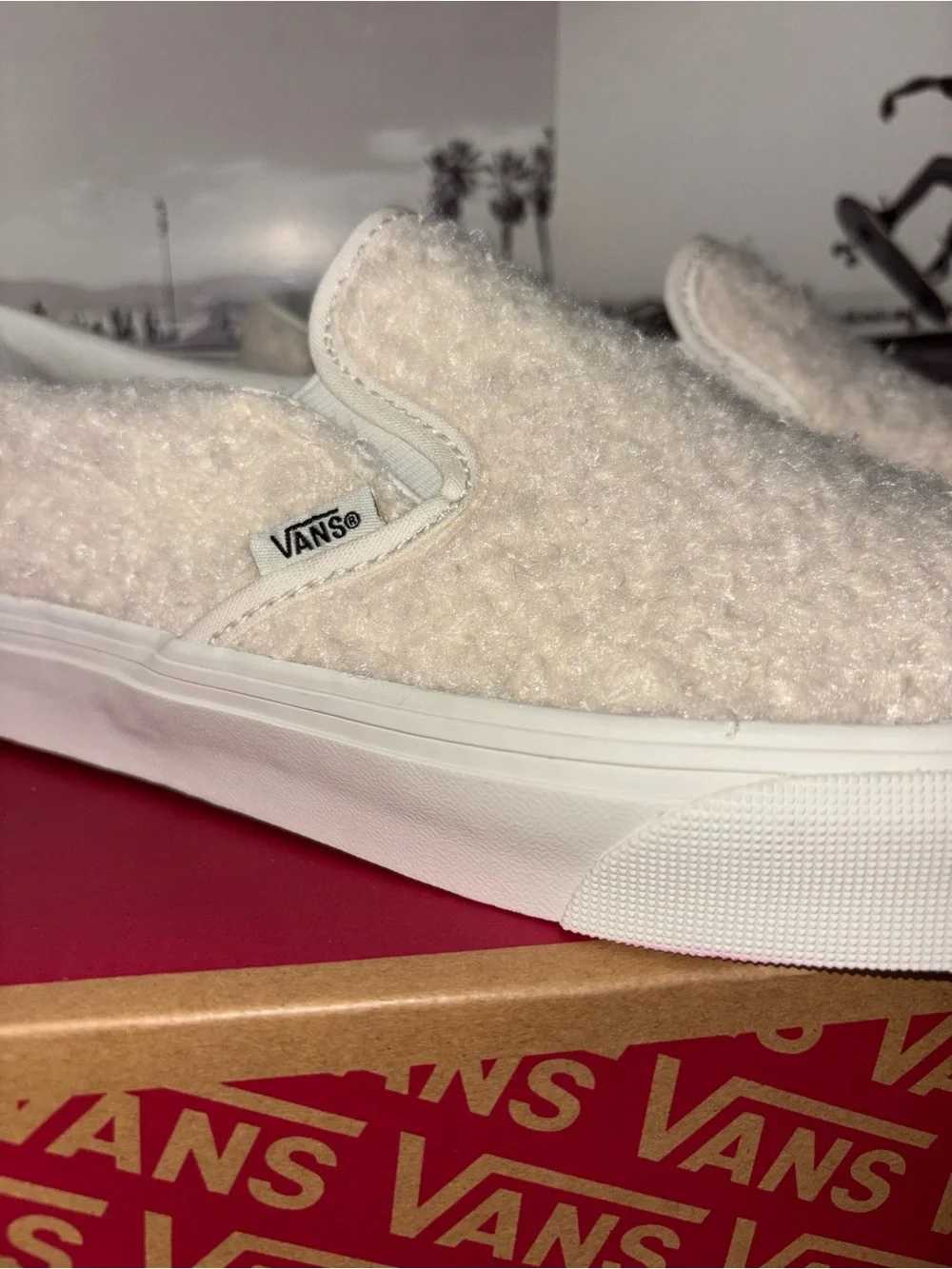 Vans Classic Slip On Sherpa Multiple Sizes